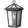 1_Alford Place 11 1/4" High Museum Black Outdoor Wall Light