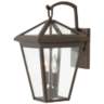 Alford Place 14" High Brown Outdoor Wall Light