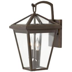 Alford Place 14&quot; High Brown Outdoor Wall Light