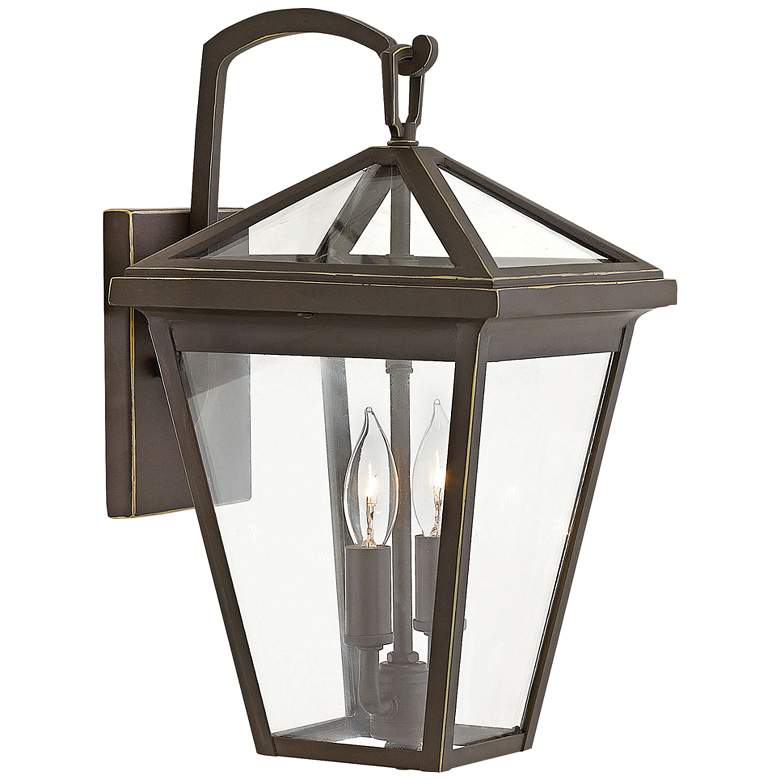 Alford Place 14&quot; High Oil Rubbed Bronze Outdoor Wall Light