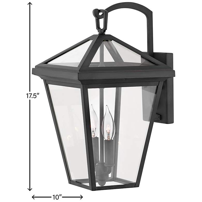 Image 5 Alford Place 17 1/2" High Black Outdoor Wall Light more views