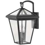 Alford Place 17 1/2&quot; High Museum Black Outdoor Wall Light