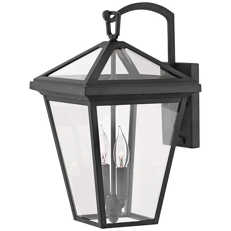 Alford Place 17 1/2 inch High Museum Black Outdoor Wall Light