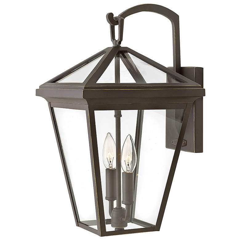 Image 1 Alford Place 17 1/2"H Oil-Rubbed Bronze Outdoor Wall Light