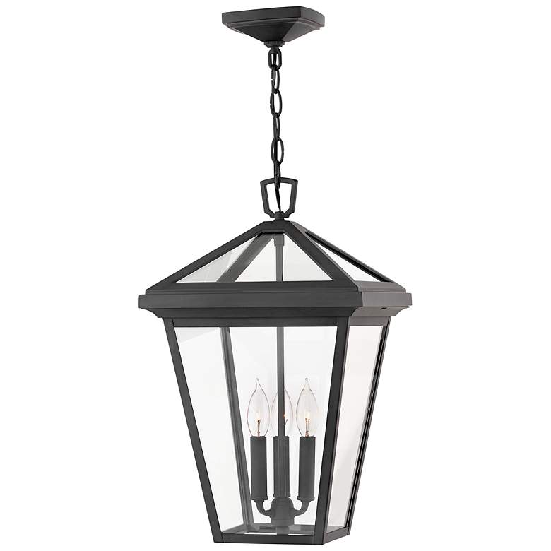 Image 2 Alford Place 19 1/2" High Black Outdoor Hanging Light more views