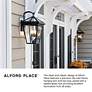 5_Alford Place 19 1/2" High Brown Outdoor Hanging Light more views