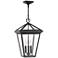 Alford Place 19 1/2" High Museum Black Outdoor Hanging Light