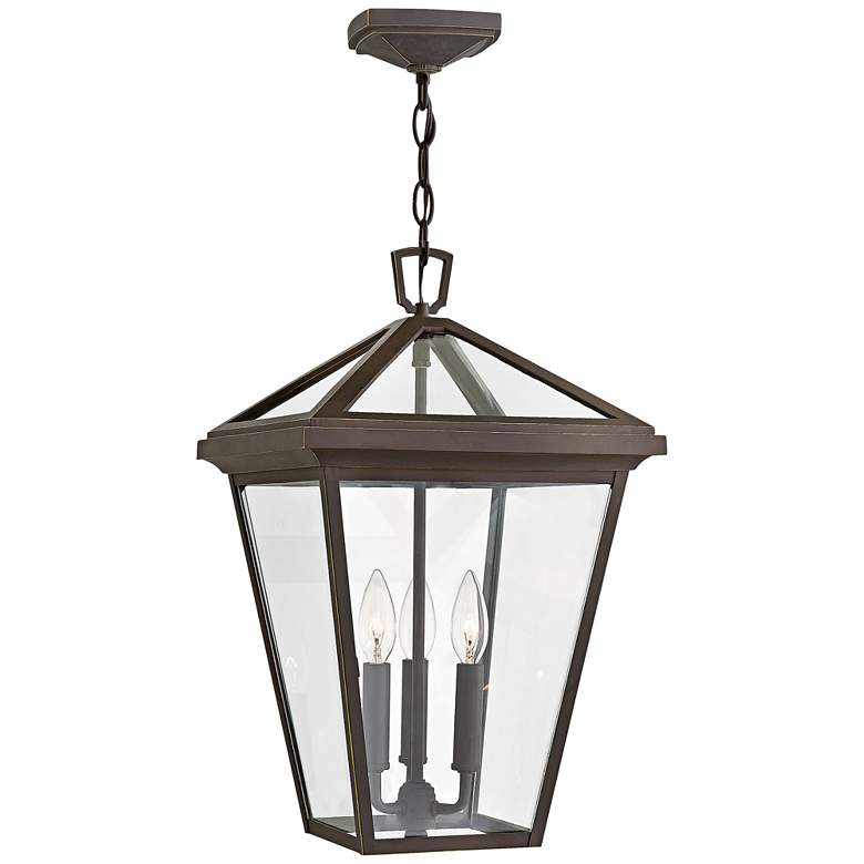 Image 1 Alford Place 19 1/2"H Rubbed Bronze Outdoor Hanging Light