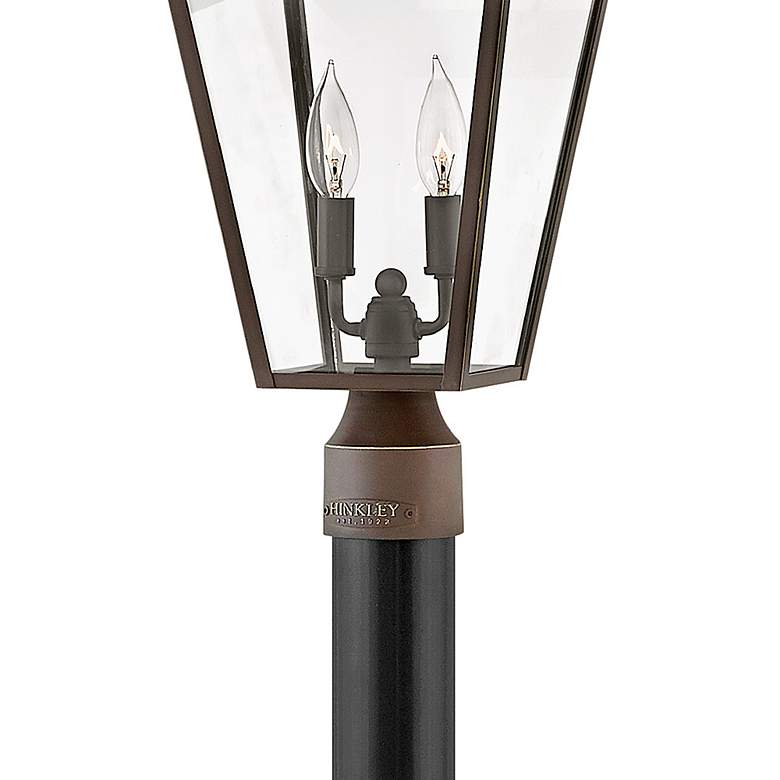 Image 4 Alford Place 20 1/4" High Bronze LED Outdoor Post Light more views