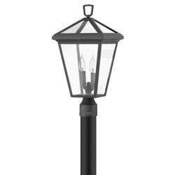 Alford Place 20 1/4&quot; High Museum Black Outdoor Post Light