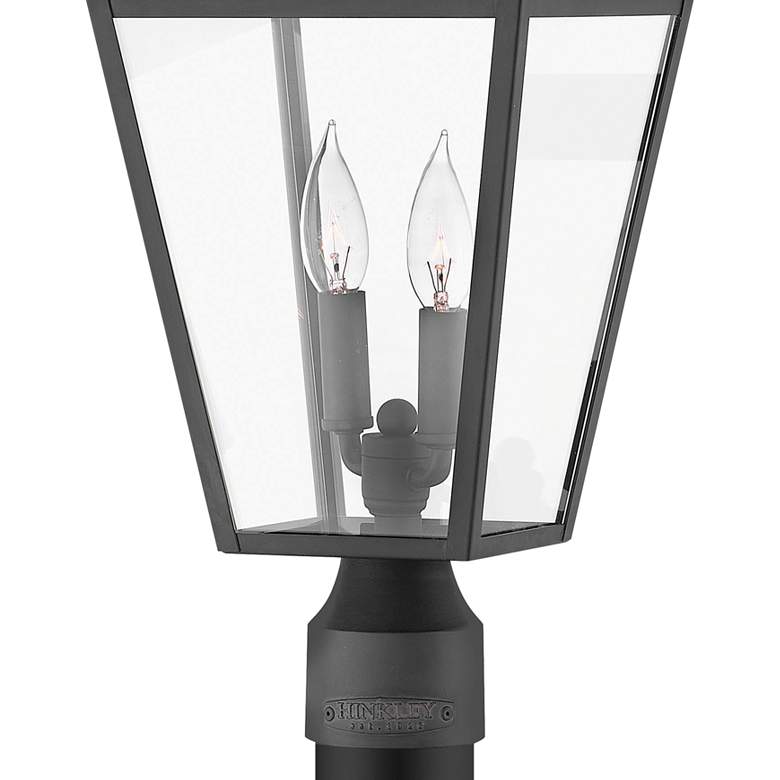 Image 2 Alford Place 20 1/4" High Museum Black Outdoor Post Light more views