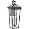Alford Place 20"H Museum Black 2-Light Outdoor Wall Light