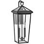 Alford Place 20"H Museum Black 2-Light Outdoor Wall Light