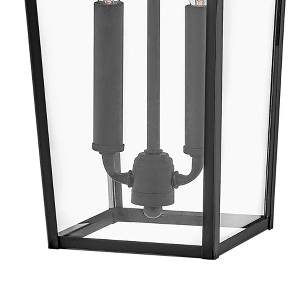 Image 6 Alford Place 20"H Museum Black 2-Light Outdoor Wall Light more views