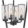 4_Alford Place 24 1/2"H Black 4 Watts Outdoor Hanging Light more views