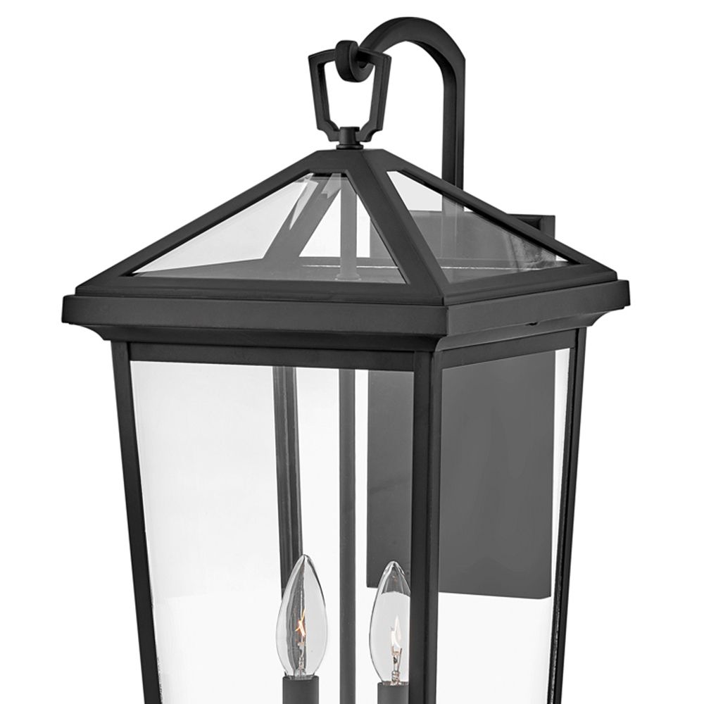 Image 3 Alford Place 25"H Museum Black 2-Light Outdoor Wall Light more views
