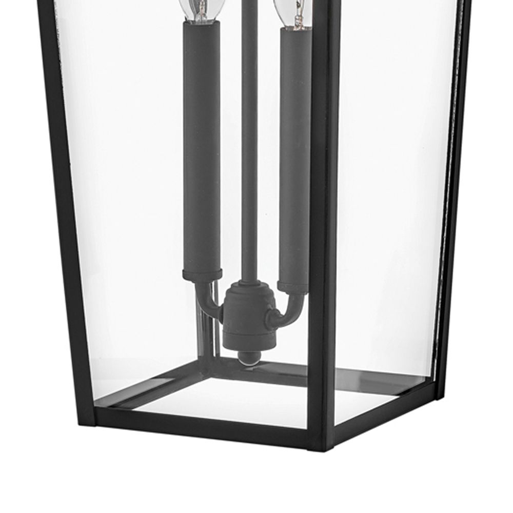 Image 4 Alford Place 25"H Museum Black 2-Light Outdoor Wall Light more views