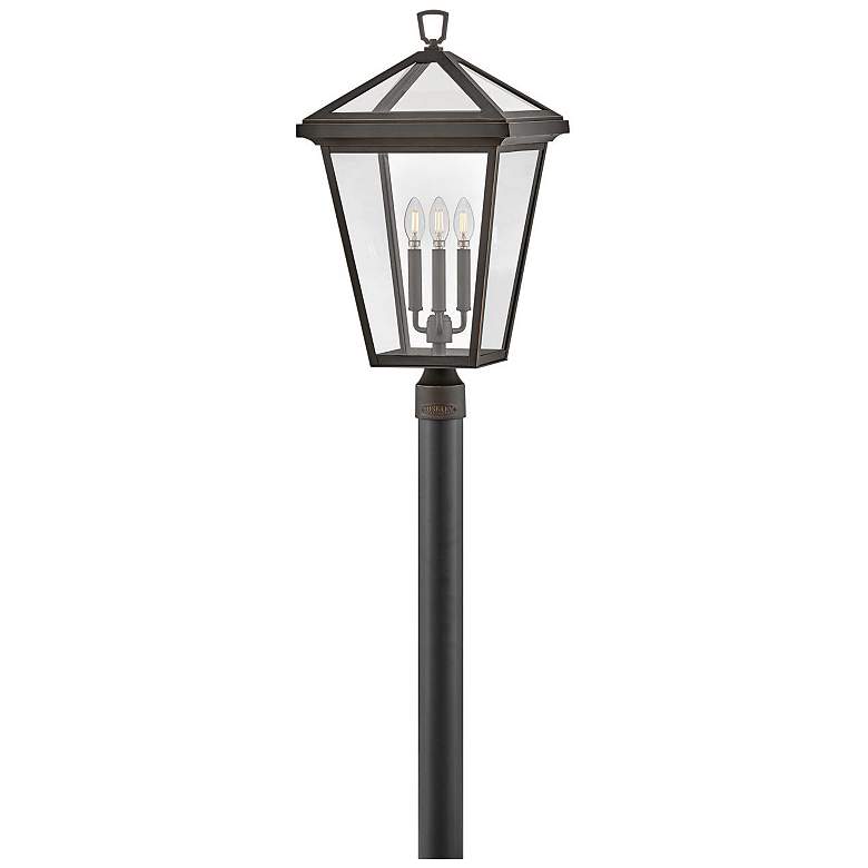 Image 1 Alford Place 26" High Oil-Rubbed Bronze Outdoor Post Light
