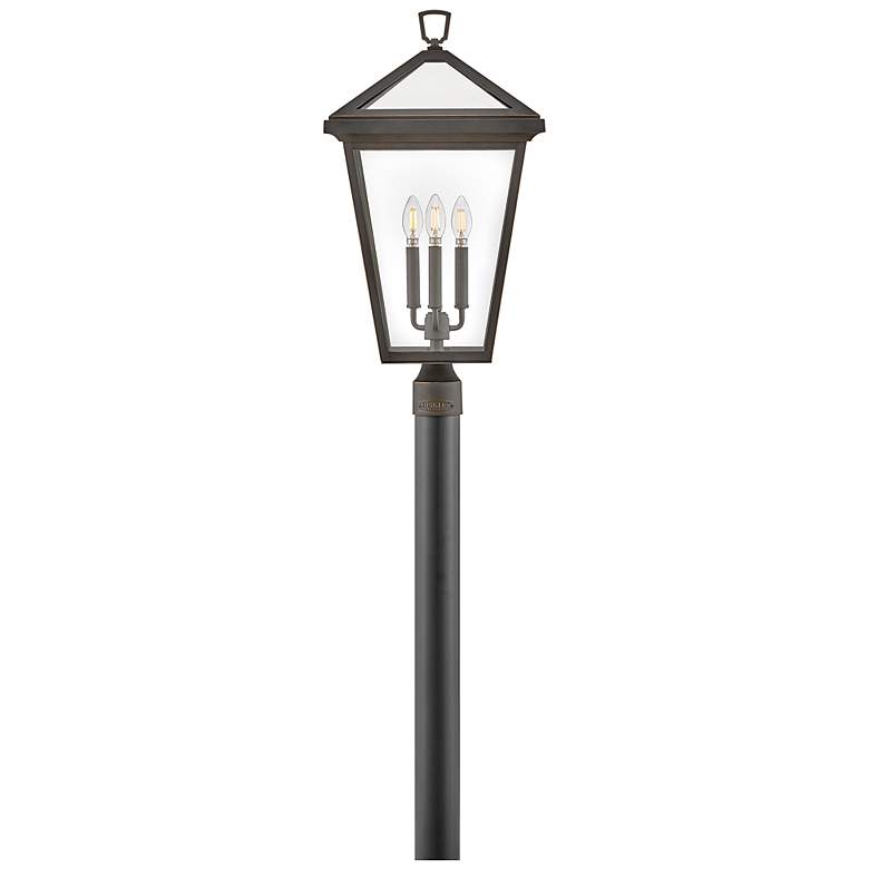 Image 5 Alford Place 26" High Oil-Rubbed Bronze Outdoor Post Light more views