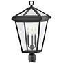 7_Alford Place 26"H Museum Black 3-Light Outdoor Post Light more views