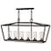 Alford Place 40" Wide Bronze 6-Light LED Island Chandelier