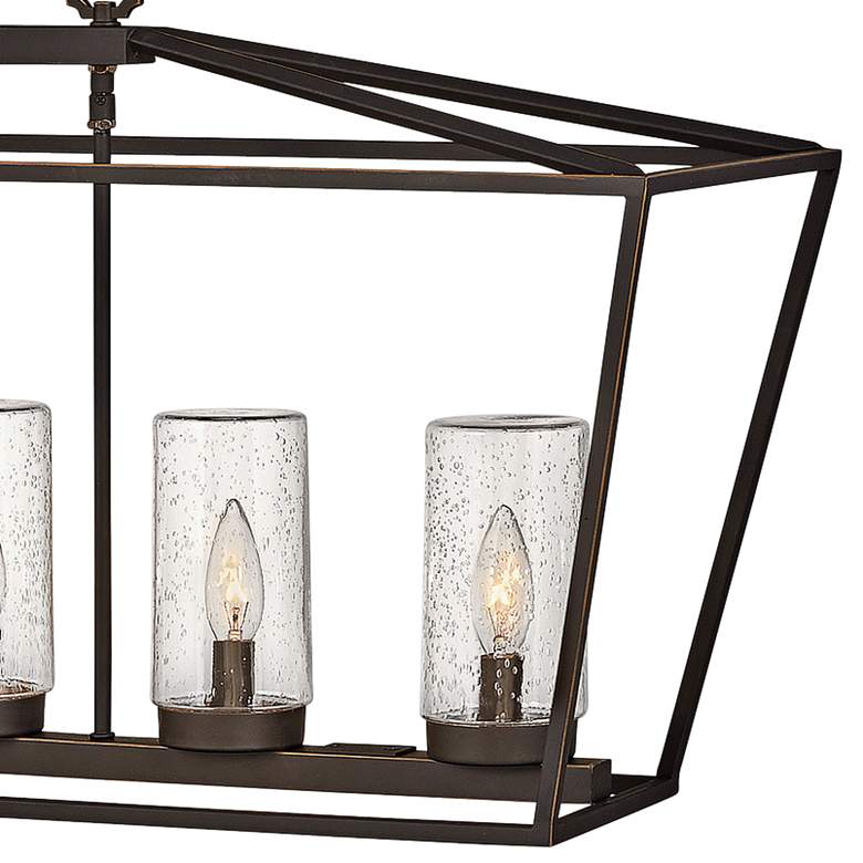 Image 3 Alford Place 40"W Bronze 6-Light Outdoor Island Chandelier more views