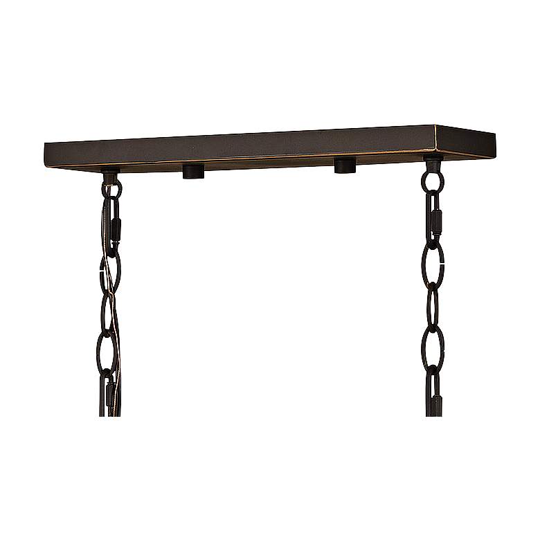 Image 4 Alford Place 40"W Bronze 6-Light Outdoor Island Chandelier more views