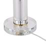 7_Alfred 30 1/2" High Soft Brass and Crystal Column Table Lamp Set of 2 more views
