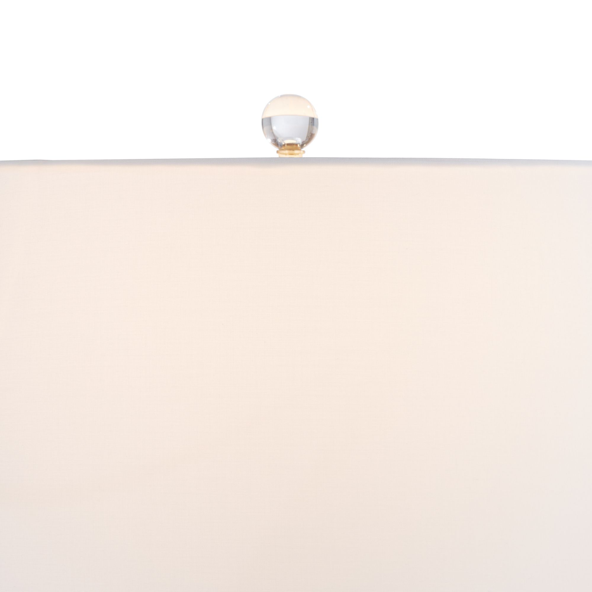 Image 3 Alfred 30 1/2"H Soft Brass and Crystal Column Table Lamp with Dimmer more views