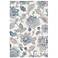 Alfresco ALF-9674 Taupe and White Outdoor Area Rug