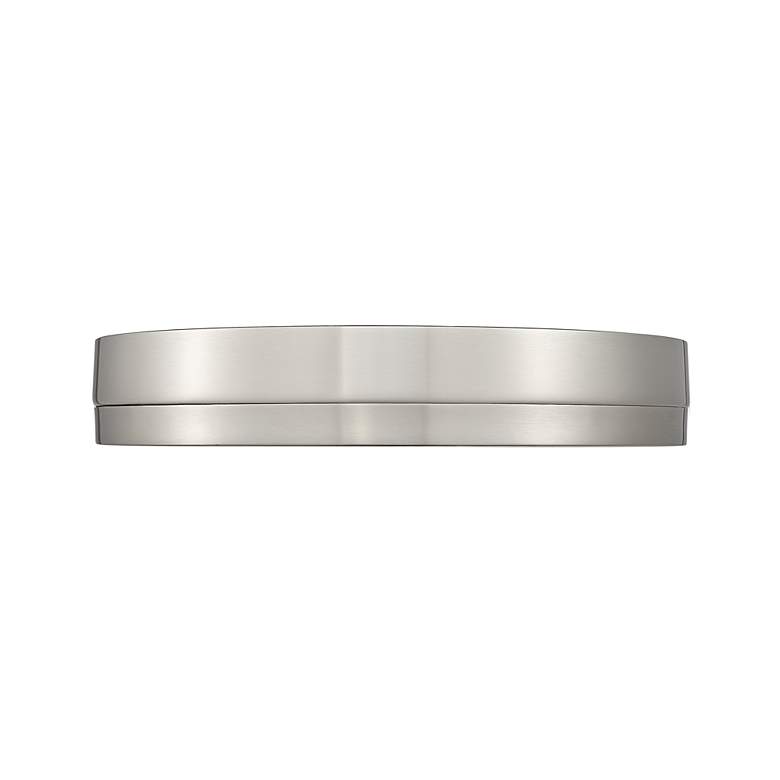 Image 5 Algar 16" Wide Brushed Nickel LED Ceiling Light more views
