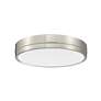 Algar 16" Wide Brushed Nickel LED Ceiling Light