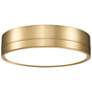 3_Algar 12" Wide Modern Gold Round LED Ceiling Light