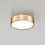 2_Algar 12" Wide Modern Gold Round LED Ceiling Light