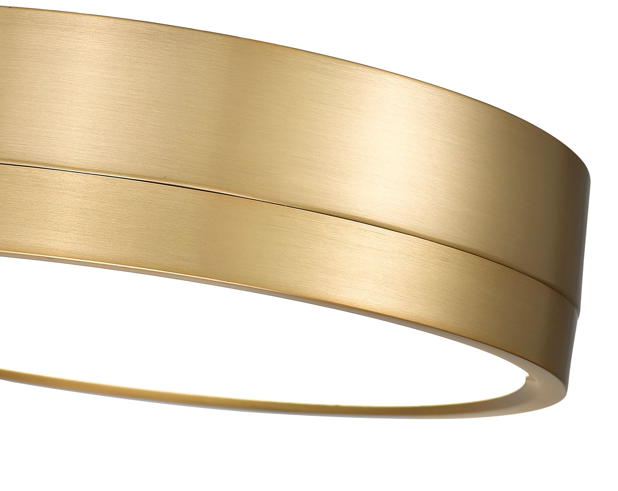 Algar 12" Wide Modern Gold Round LED Ceiling Light in scene