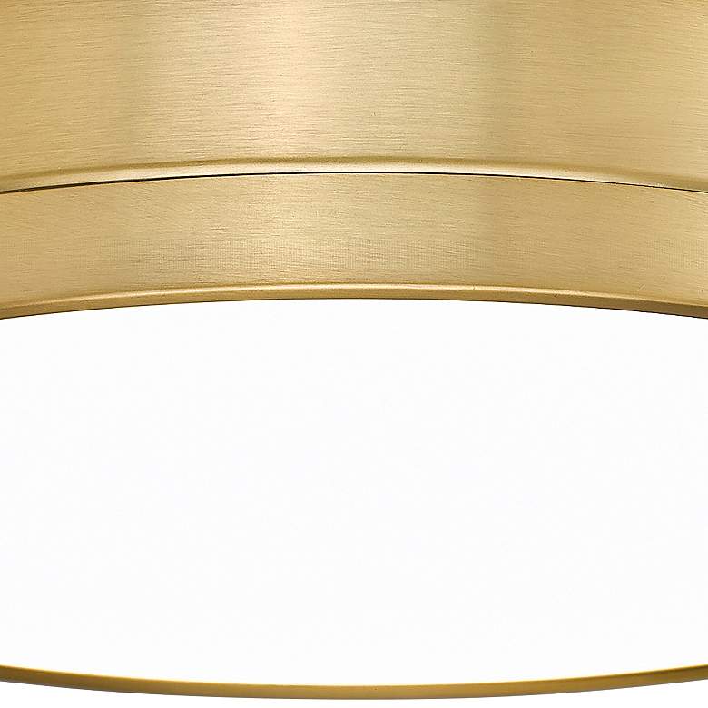 Image 4 Algar 16" Wide Modern Gold Round LED Ceiling Light more views