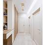 2_Algar 6" Wide Modern Gold Cylinder LED Ceiling Light more views