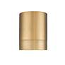 4_Algar 6" Wide Modern Gold Cylinder LED Ceiling Light more views