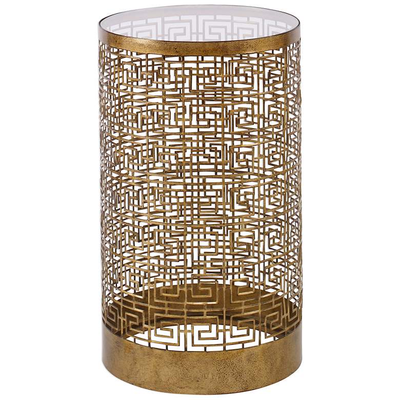 Image 1 Algernon Gold Accent Table