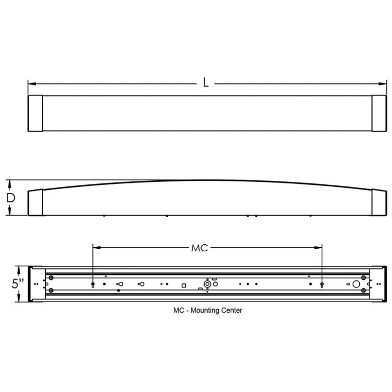 Image 4 Algiers 37" LED Vanity - Satin Nickel Finish Linen Acrylic Shade more views