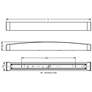 4_Algiers 49" LED Vanity - Satin Nickel Finish Linen Acrylic Shade more views