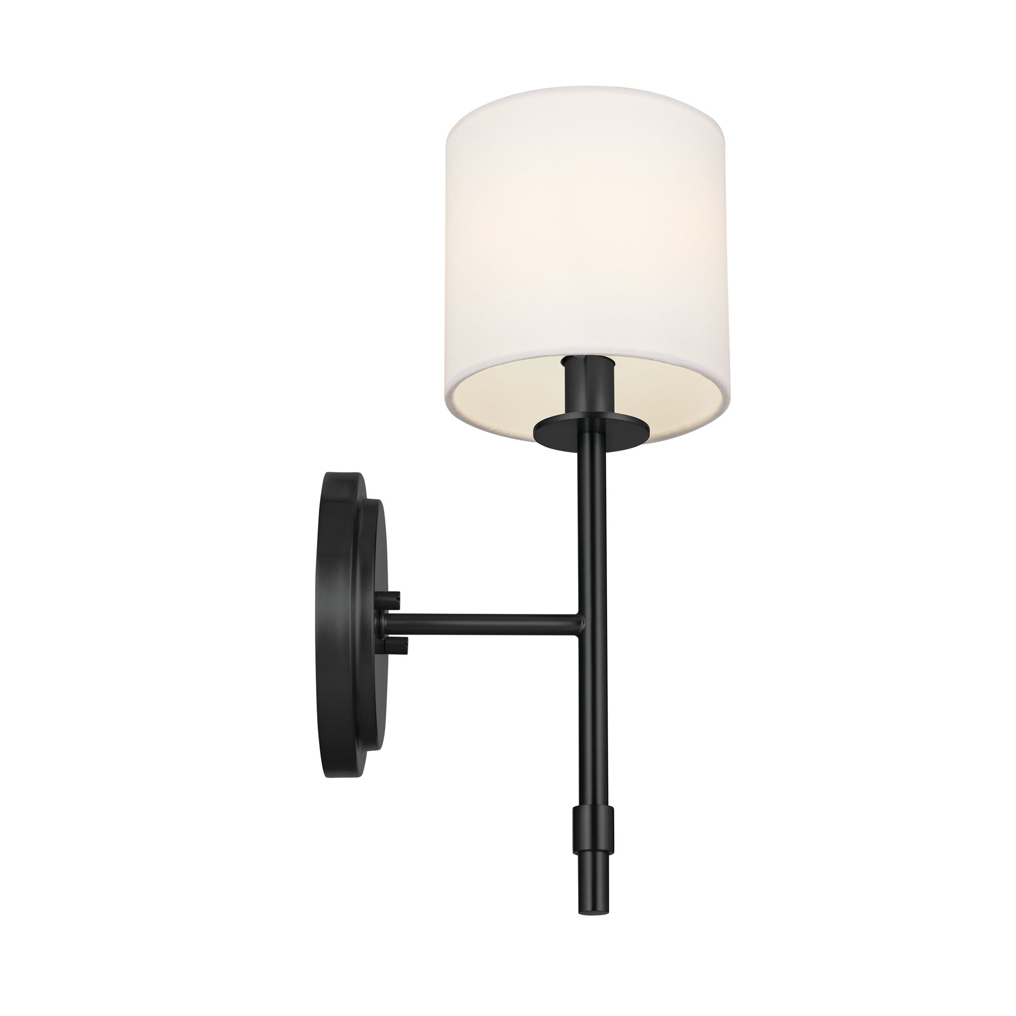 Image 2 Ali 5.25-in W 1-Light Black Wall Sconce more views