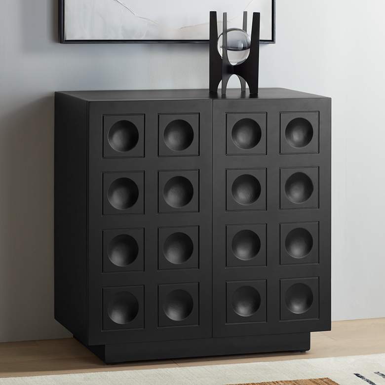 Image 2 Alia 31 1/2" Wide Black Console Table