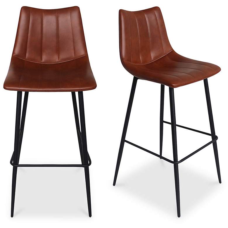 Image 2 Alibi Barstool Brown - Set Of Two more views