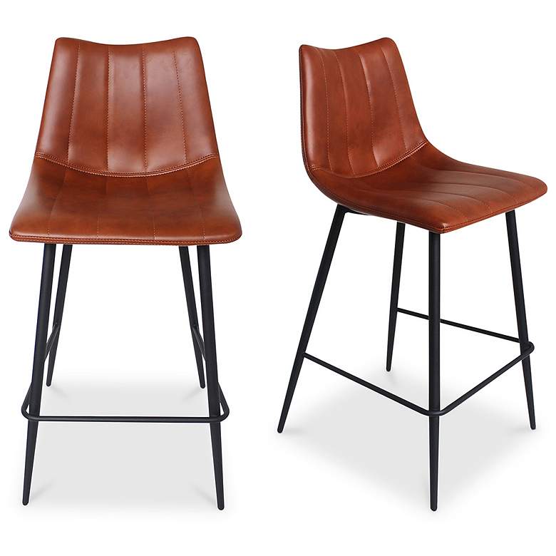 Image 2 Alibi Counter Stool Brown - Set Of Two more views