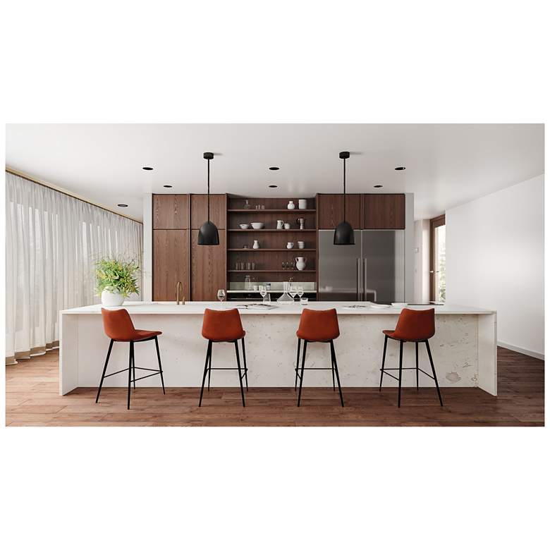 Image 7 Alibi Counter Stool Brown - Set Of Two more views