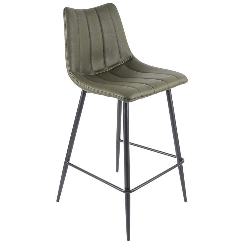 Image 5 Alibi Counter Stool Dark Green - Set Of Two more views