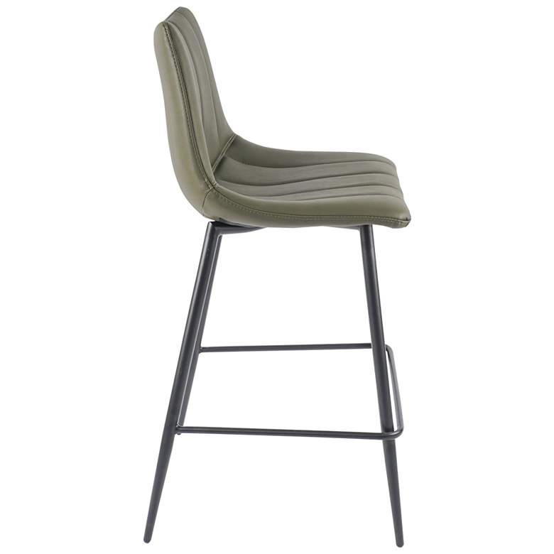 Image 6 Alibi Counter Stool Dark Green - Set Of Two more views