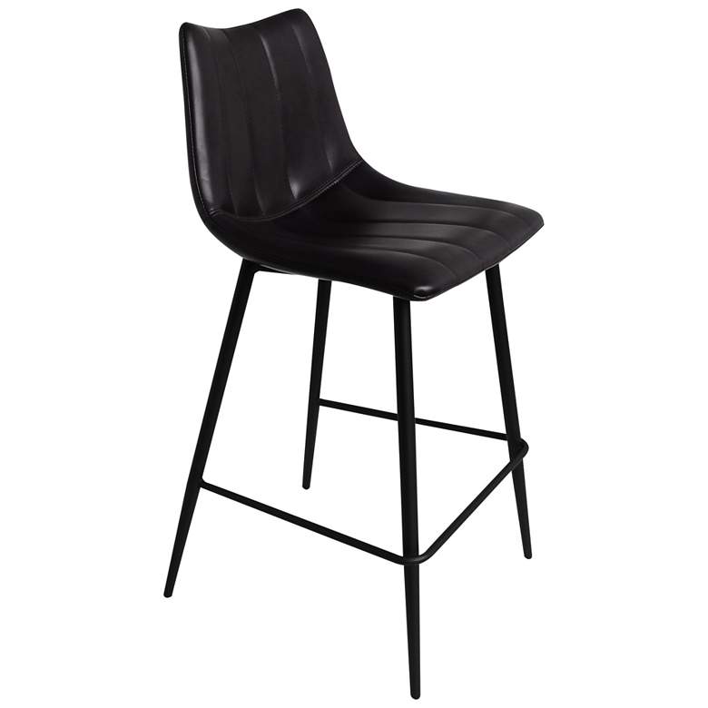 Image 5 Alibi Counter Stool Matte Black - Set Of Two more views