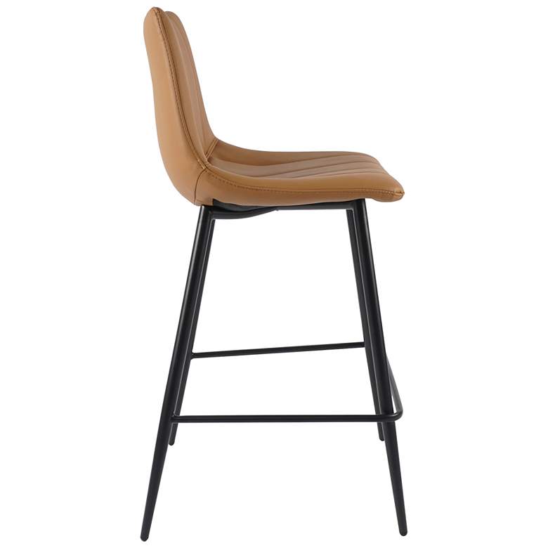 Image 6 Alibi Counter Stool Tan - Set Of Two more views